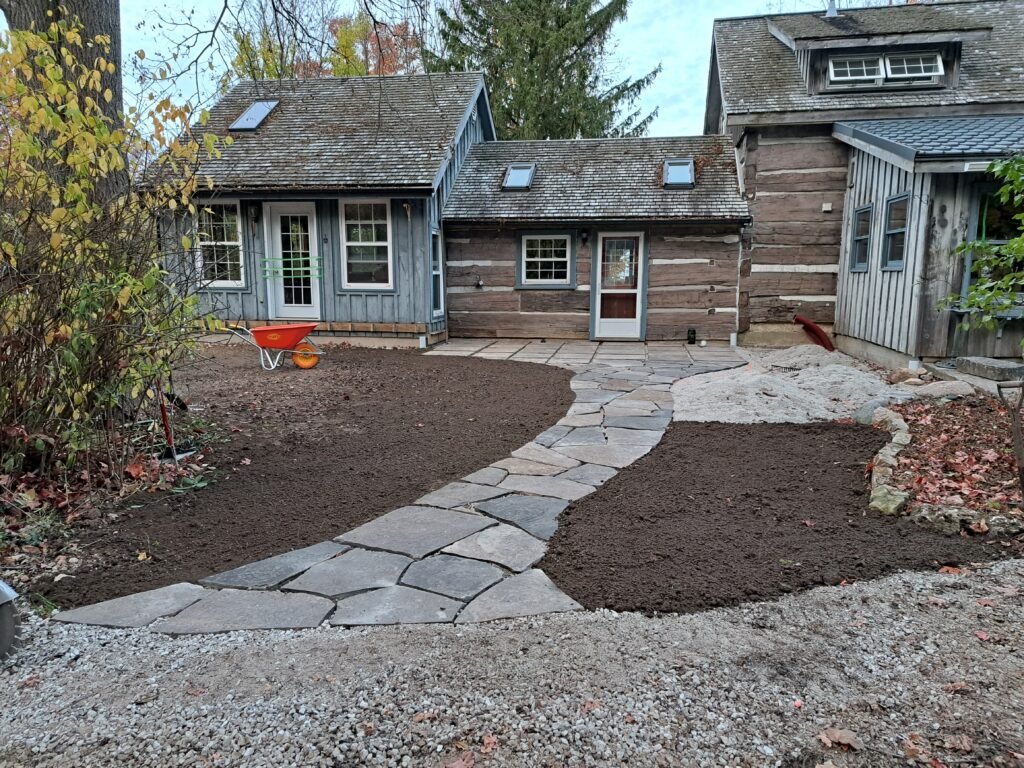 Hardscaping project